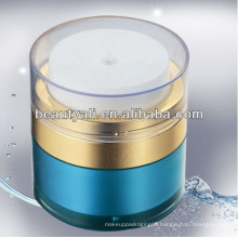 15ml 30ml 50ml Bule Acrylic Airless Jar
